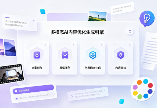 乌审旗AI智能内容优化创新 多模态生成技术丰富数字内容创作生态