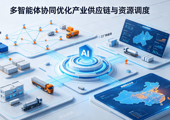 乌审旗AI 智能体 Geo 优化重塑产业链空间调度体系，打通仓储运输全链路